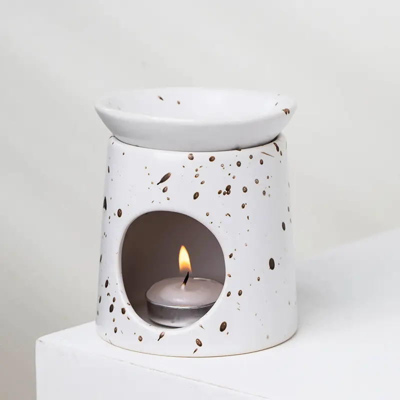 Ceramic Wax Burner Home Fragrance Warmer Tealight Holder UK