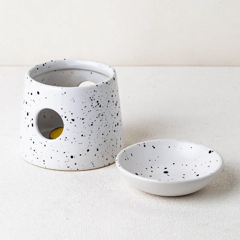 Ceramic Wax Burner Home Fragrance Warmer Tealight ...