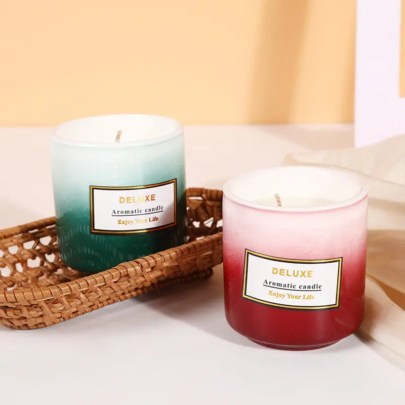 Deluxe Aromatic Candle Luxury Scented Candle Relaxation Essential Home Decor UK