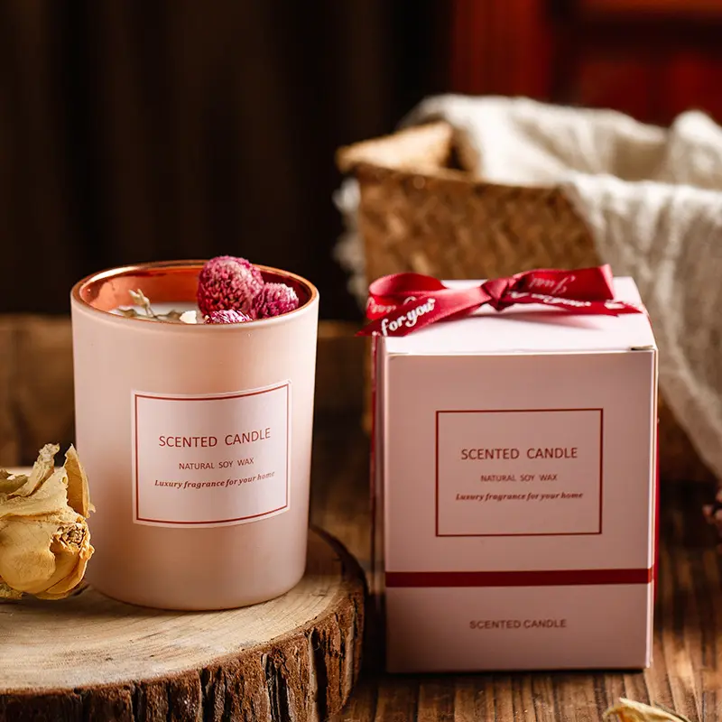 Luxury Scented Candle Natural Wax Home Fragrance Gift Set Decorative Jar Australia