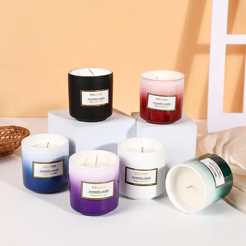 Deluxe Aromatic Candle Luxury Scented Candle Relaxation Essential Home Decor UK