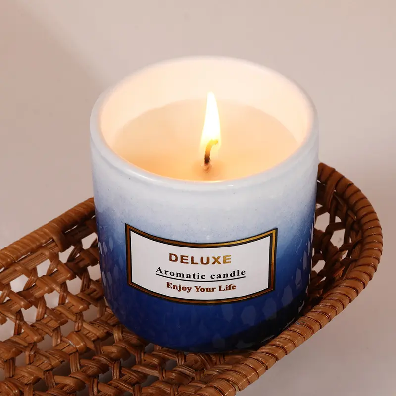 Deluxe Aromatic Candle Luxury Scented Candle Relaxation Essential Home Decor UK