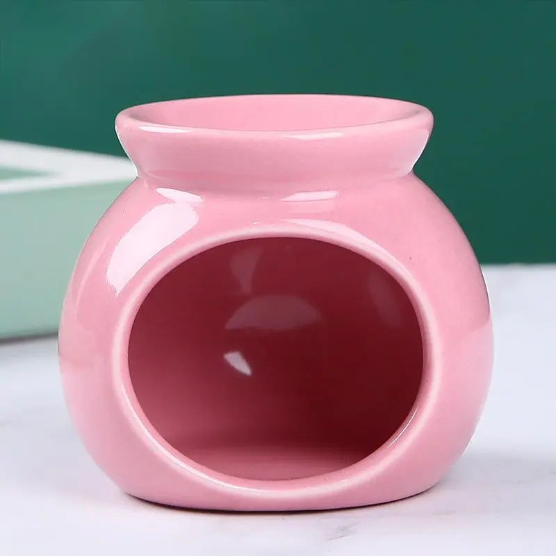 Colorful Ceramic Candle Wax Melter Essential Oil Warmer Home Decor USA